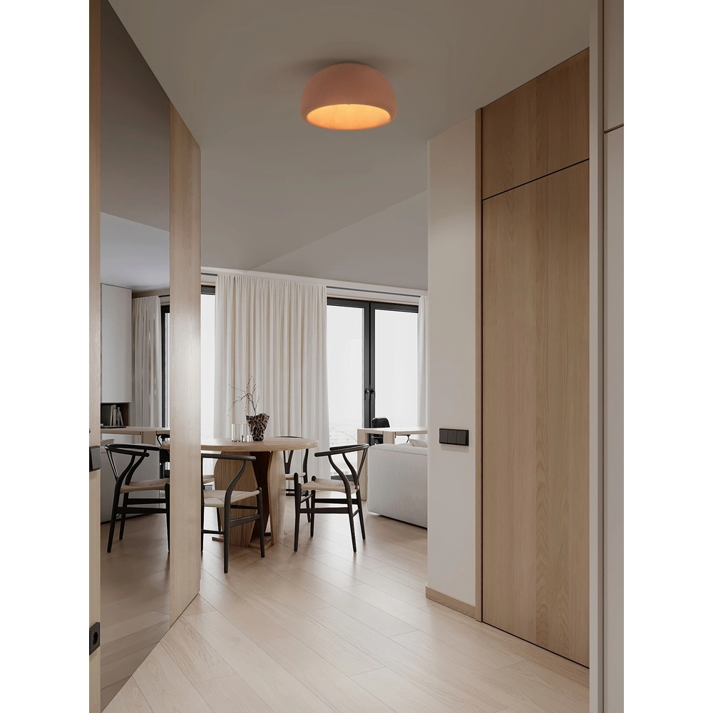 Modern ceiling lamp Davo terracotta Ø 43cm Lyora 5212017495709