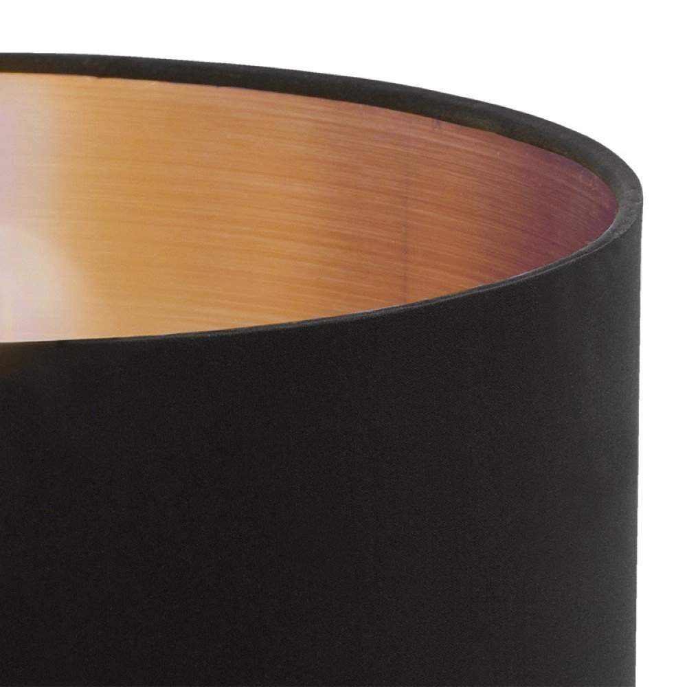 Table lamp Carlton 2 red copper with black Eglo 9002759957872