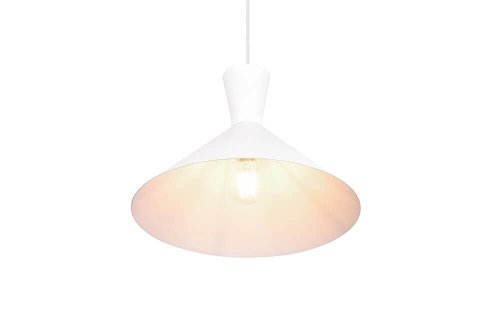 White hanging lamp Enzo Trio 4017807522204