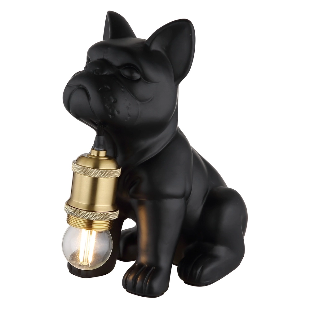 Table lamp Dogo dog black