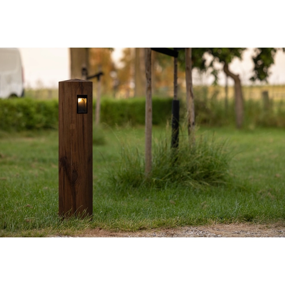 Wooden pad lamp Torre 150 Oak - 15x15x90cm - 2700K Timberlab 8716803514560