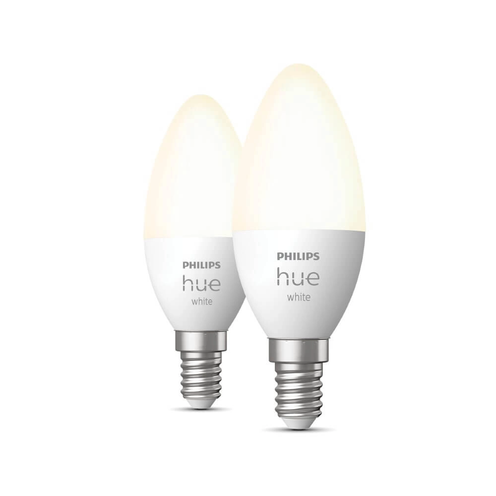 Light source candle Hue - E14 - 6W - White set of 2 Philips 8719514320628