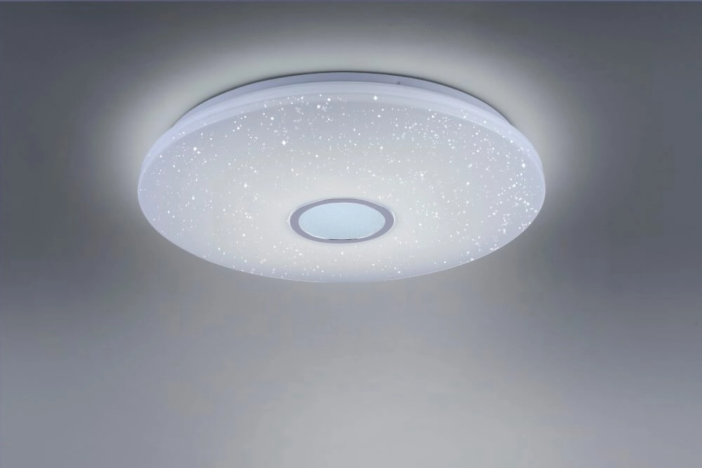 Ceiling lamp Jonas 59cm - 3000-5000K star effect white Just Light 4043689947095