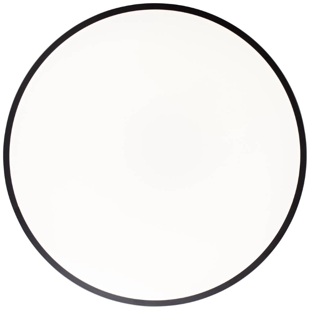 Design ceiling lamp Slimline black Ø 49cm Brilliant 4004353426568