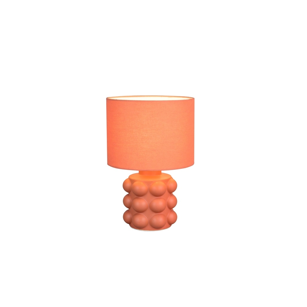 Table lamp Kate orange Ø 20cm Trio 4017807662559
