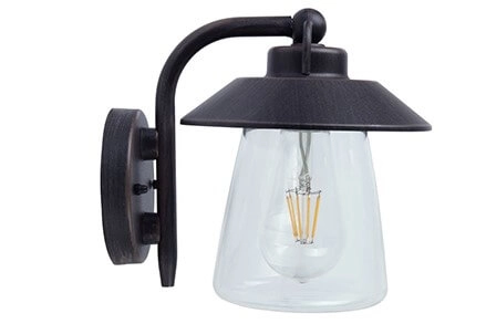 Nice wall lamp Cate rust brown