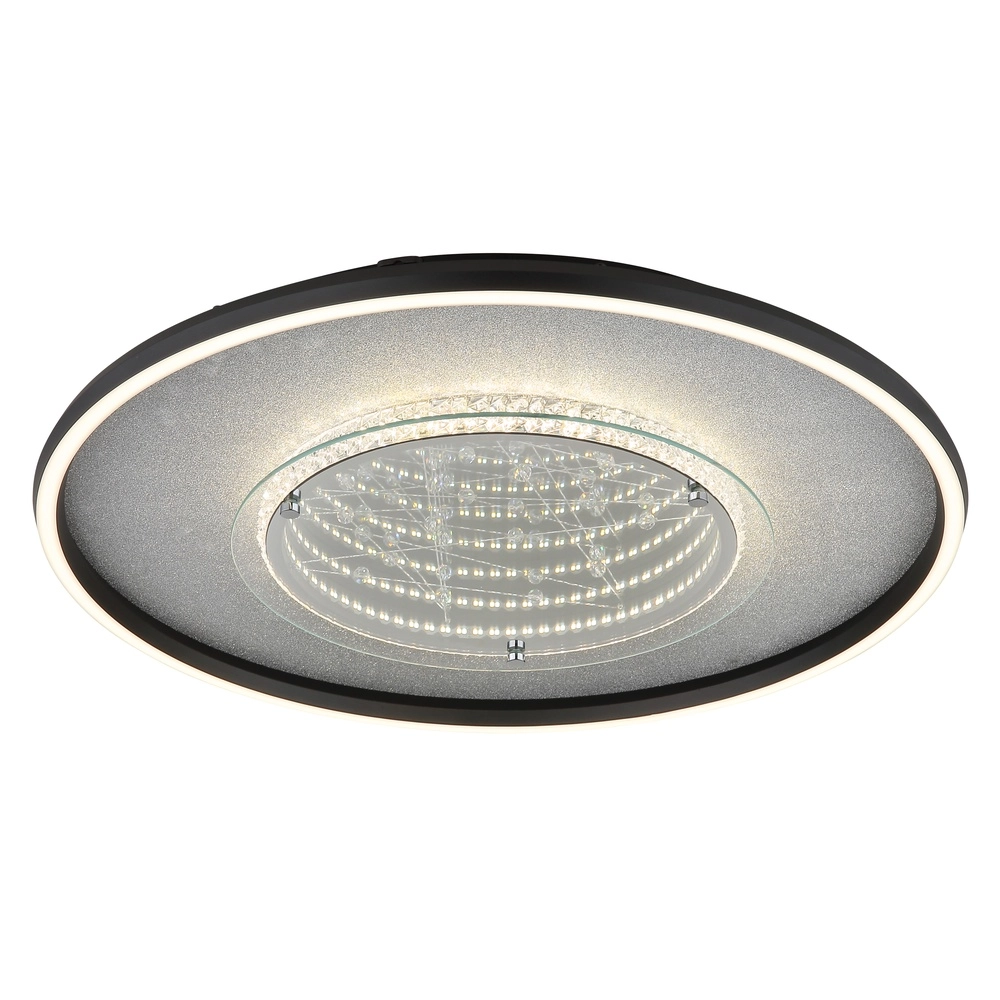 Ceiling lamp Mirrora black Ø 51,5cm