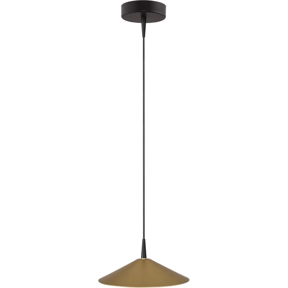 Design pendant lamp Ceppo black with gold Ø 22cm