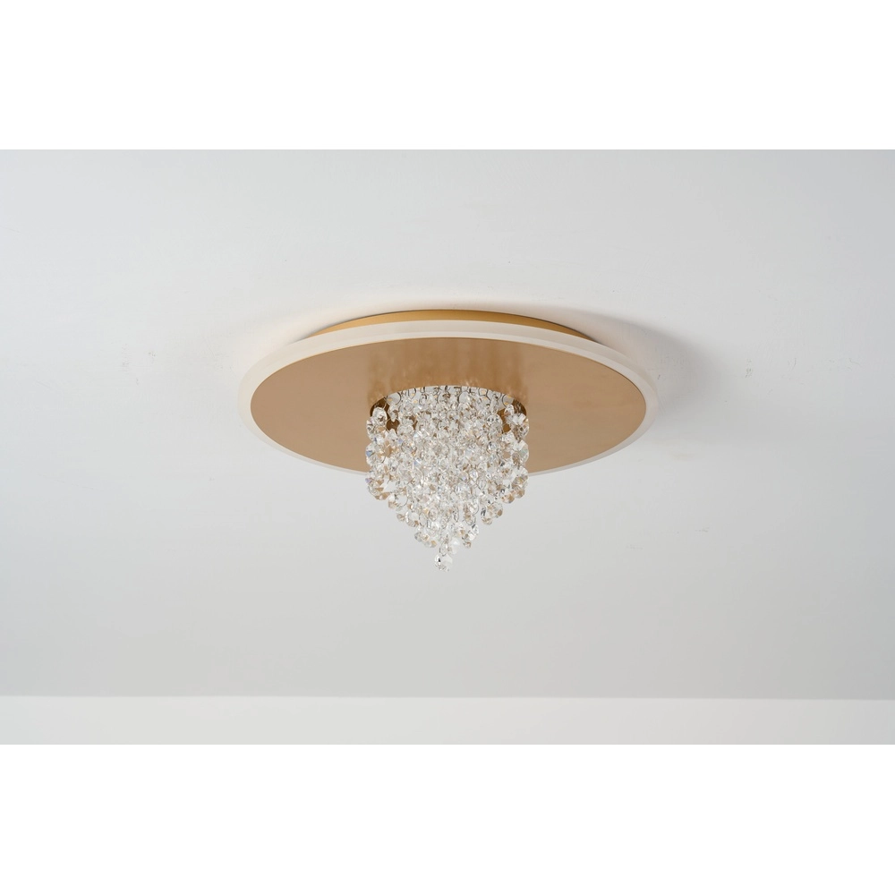 Ceiling lamp Deluge gold Searchlight 5053423299051