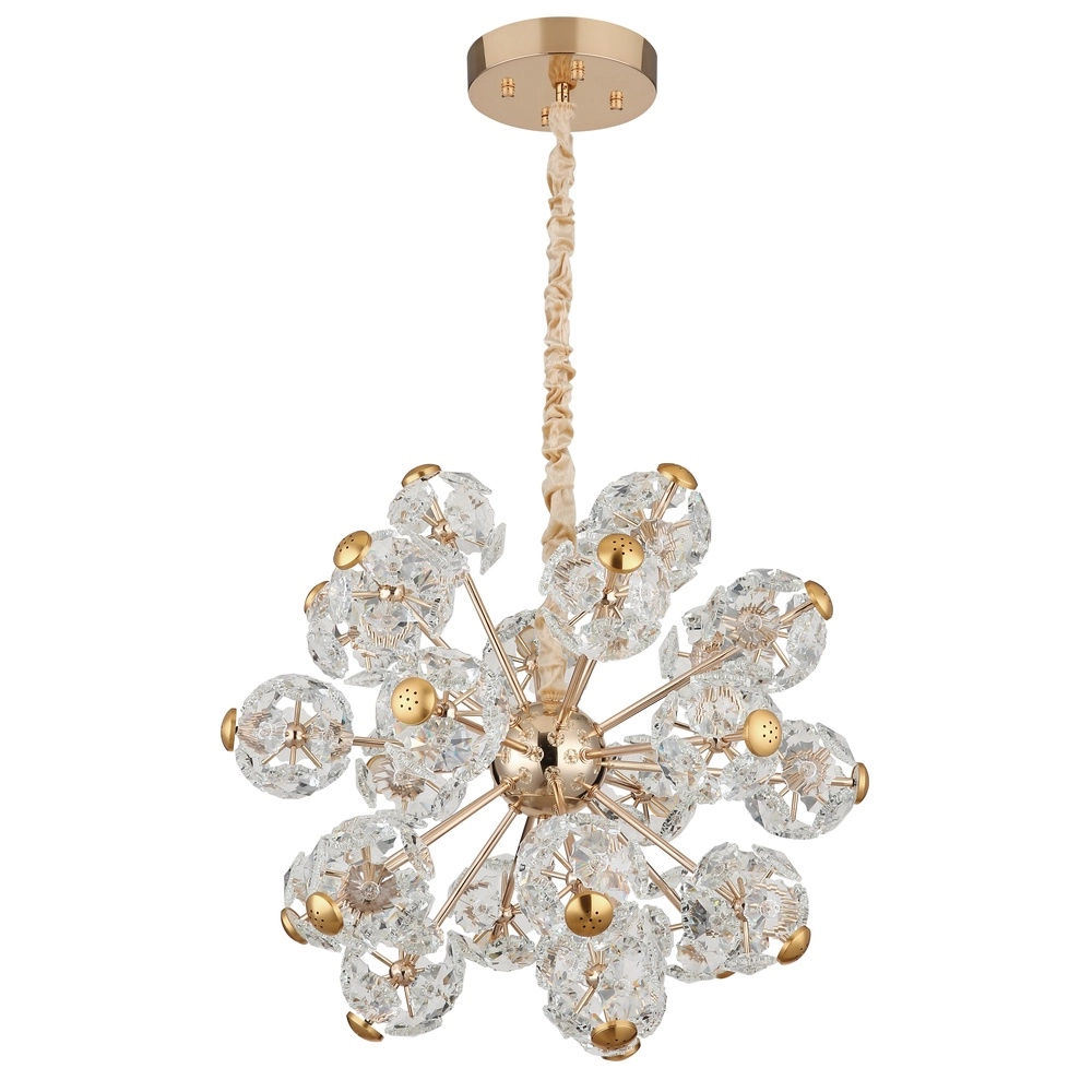 Pendant lamp Floriella gold Ø 65cm Globo 9007371513550