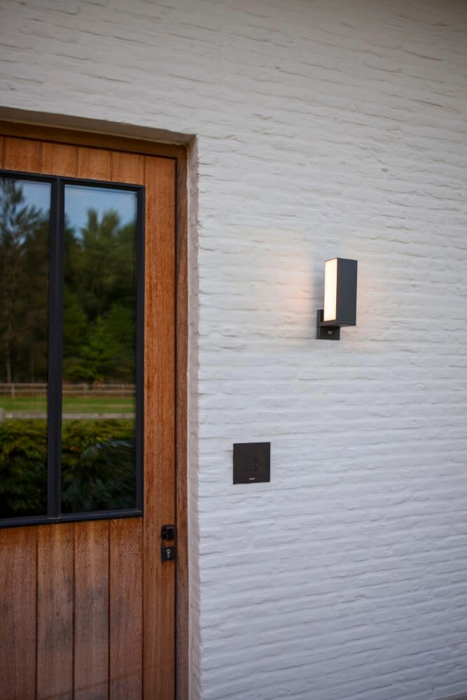 Wall lamp Cuba anthracite with sensor Lutec 6939412011998