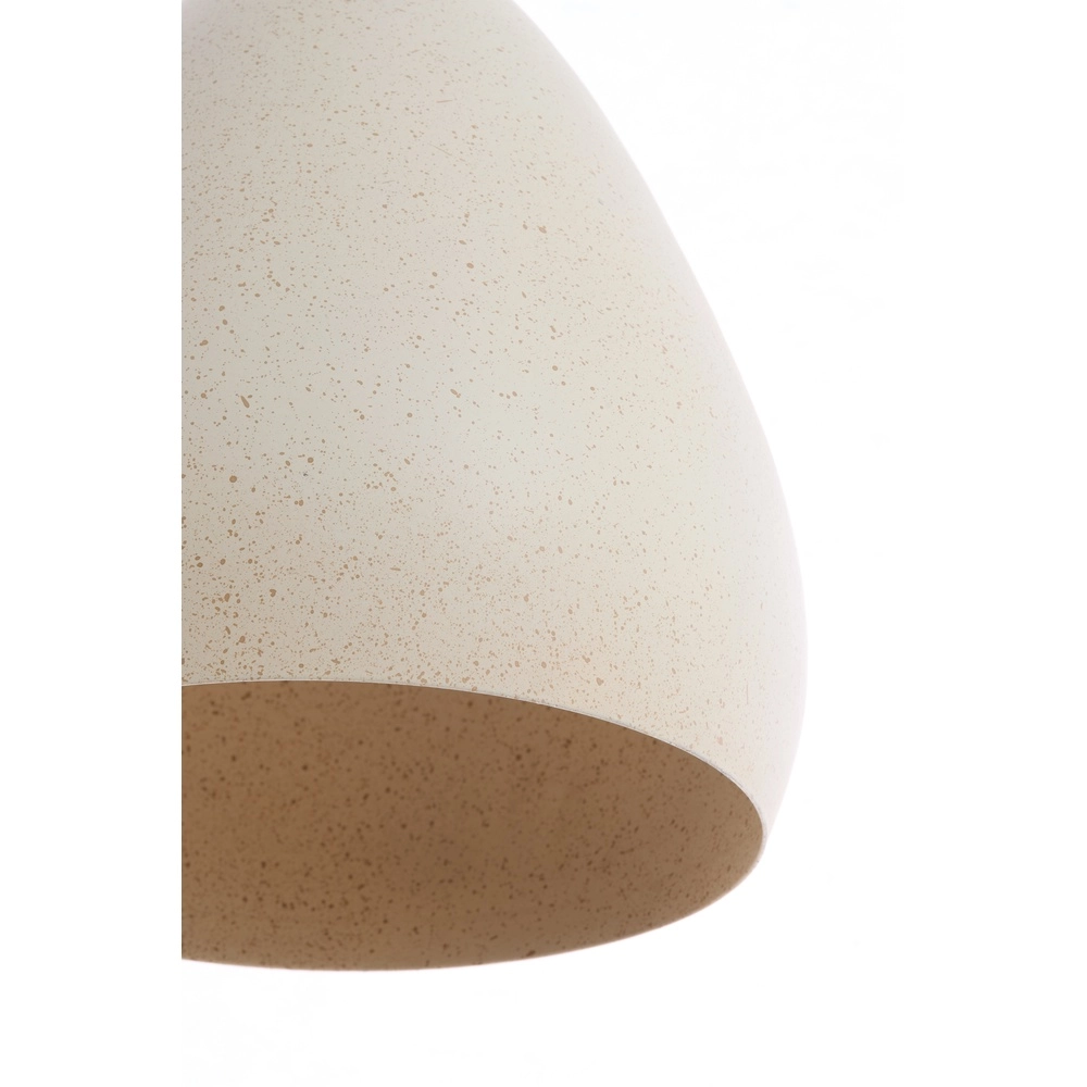Metal pendant lamp Risari Ø 24cm - sand brown Light & Living 8717807787684