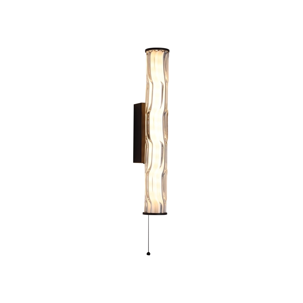 Wall lamp Vibrate black 43cm