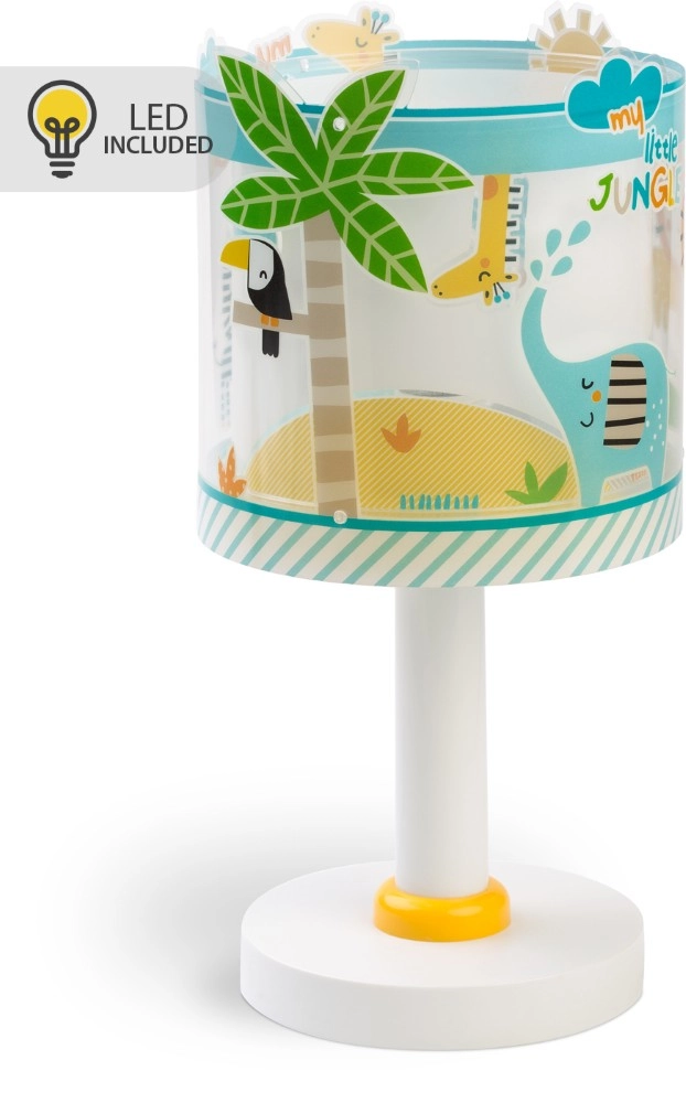 Table lamp Little Jungle blue glow in the dark Dalber 8420406001807