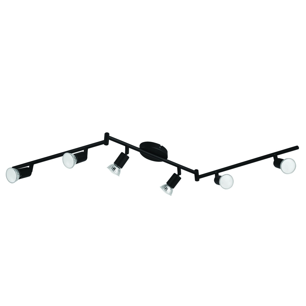 Ceiling lamp Buzz-Led 6-light black