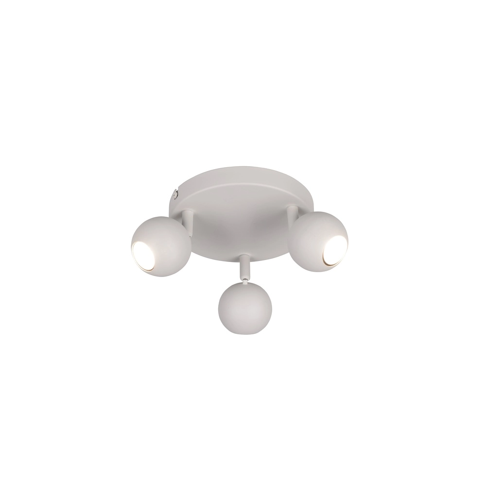 Surface-mounted spot Enaro 3-light grey