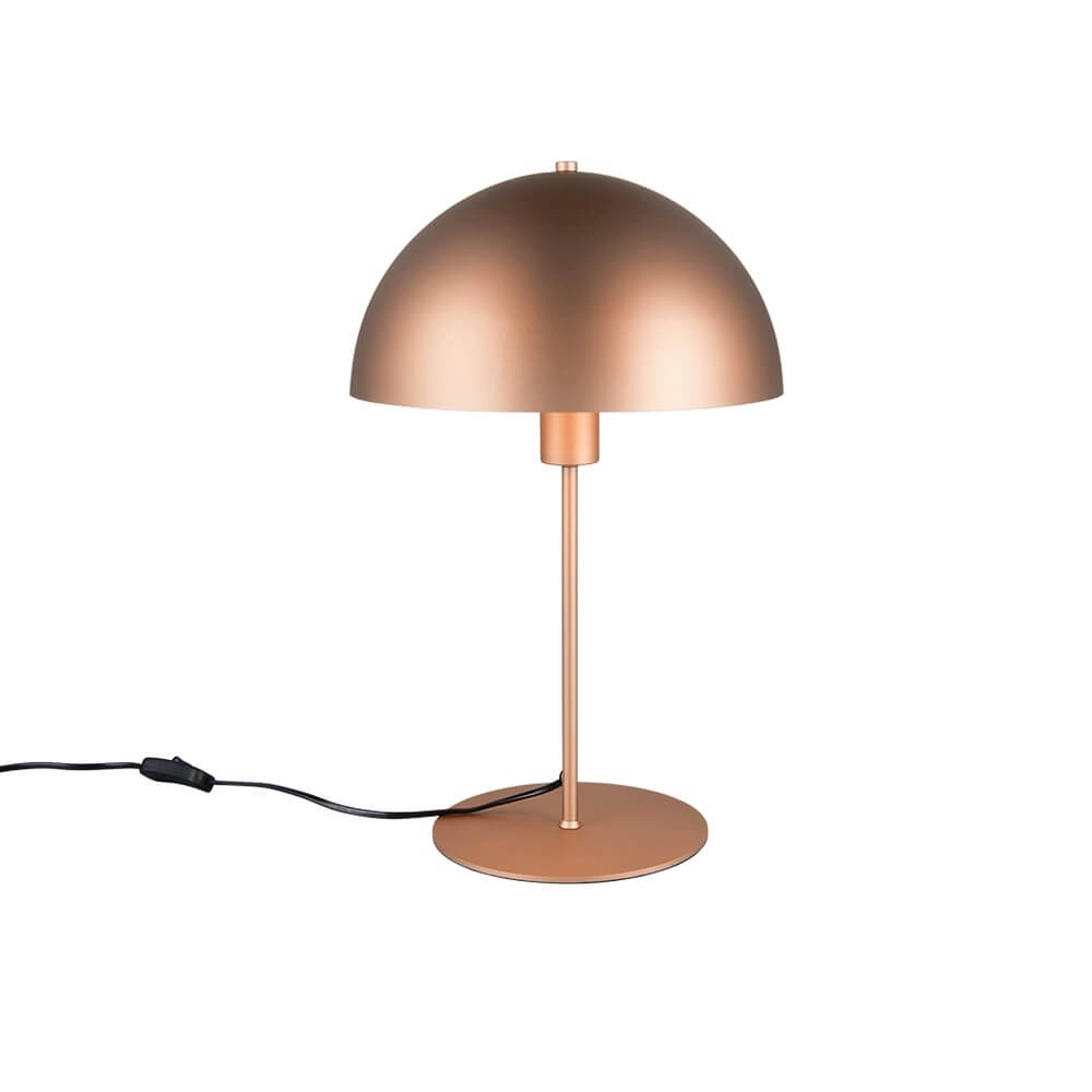 Design table lamp Nola coffee brown Ø 30cm