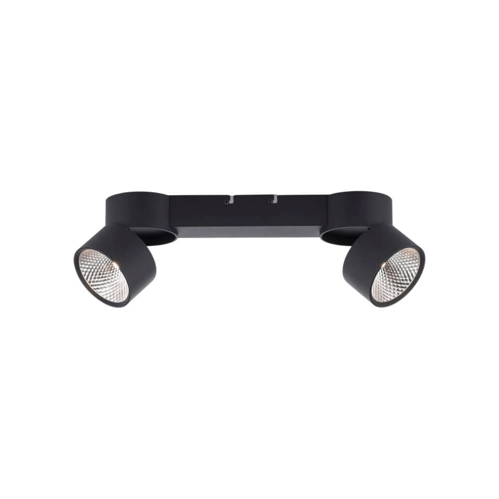 Ceiling lamp Pure Nola 2-light black Paul Neuhaus 4012248372005