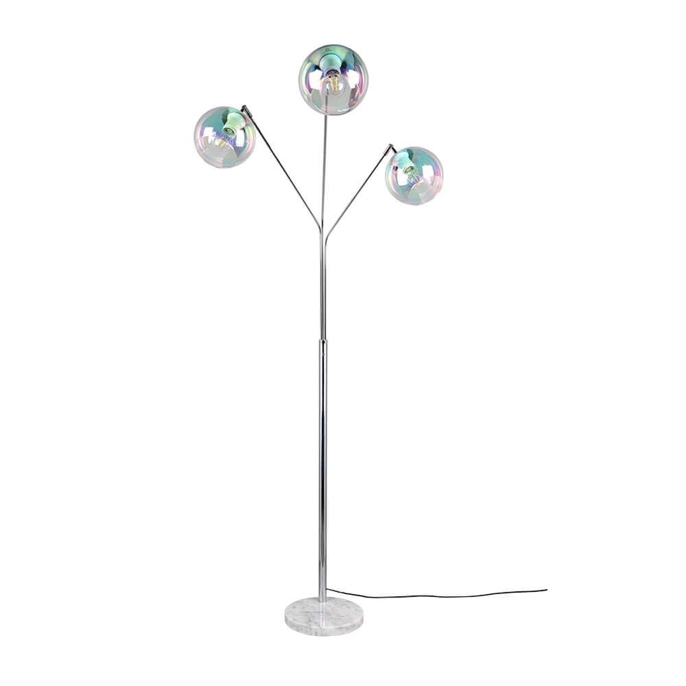 Design floor lamp Paxton chromium Trio 4017807641219
