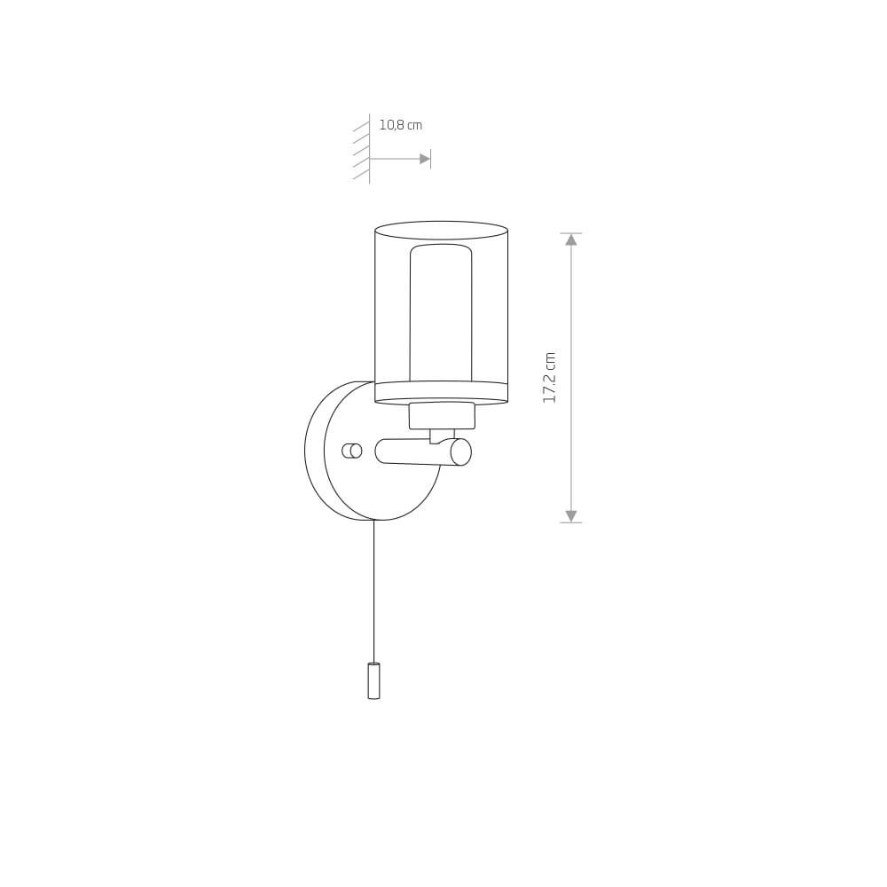 Bathroom wall light Vista Lyora 5903139805193
