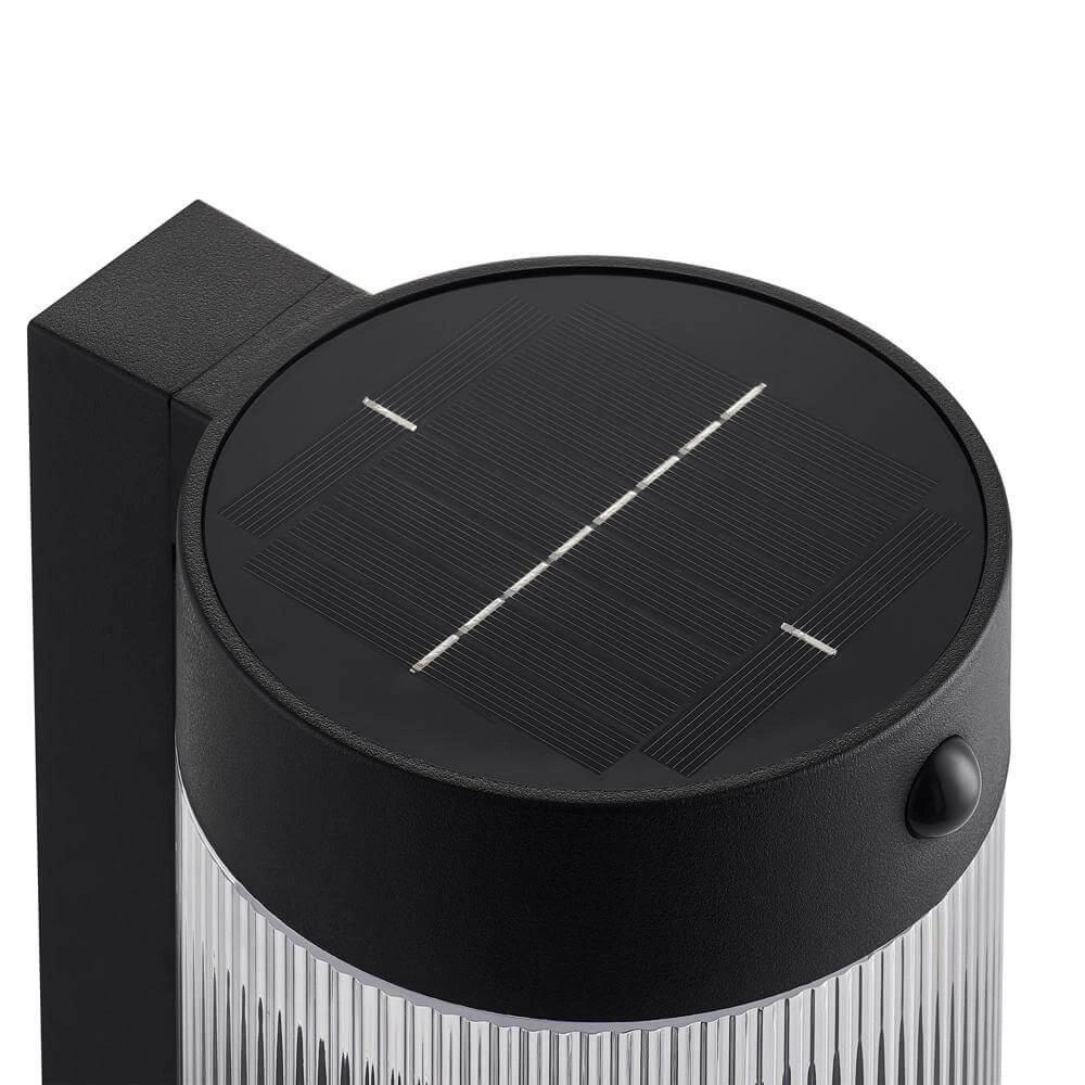 Wall lamp Coupar Black Solar Nordlux 5704924023439