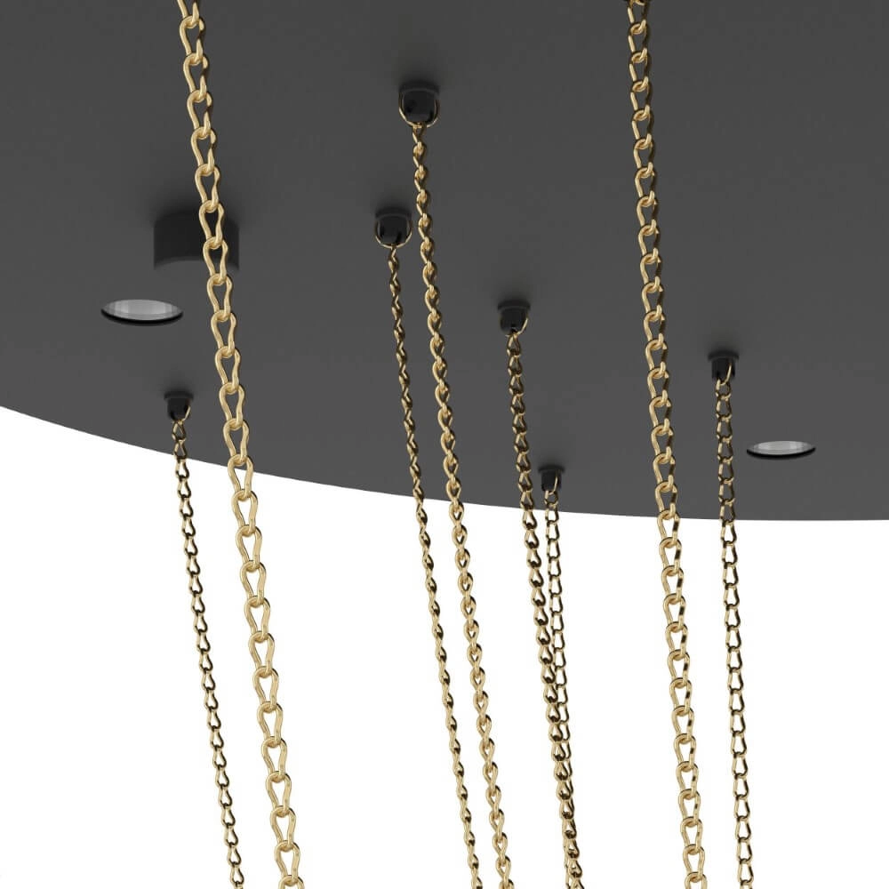 Hanging lamp Trepuco with chains 150cm Stars of Light 9008606270675