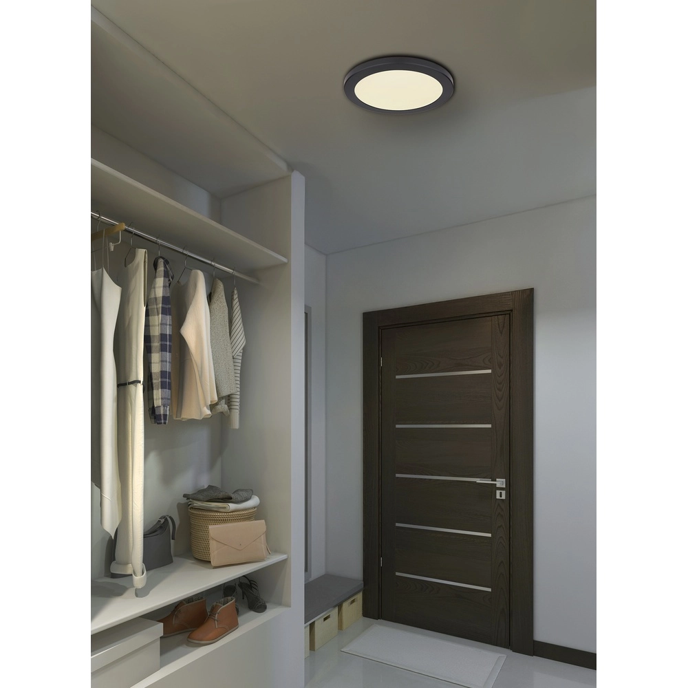 Design ceiling light Lasse black Ø 29,8cm Globo 9007371414161