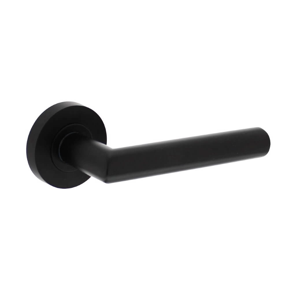 Tight door handle Bastian on rosette black