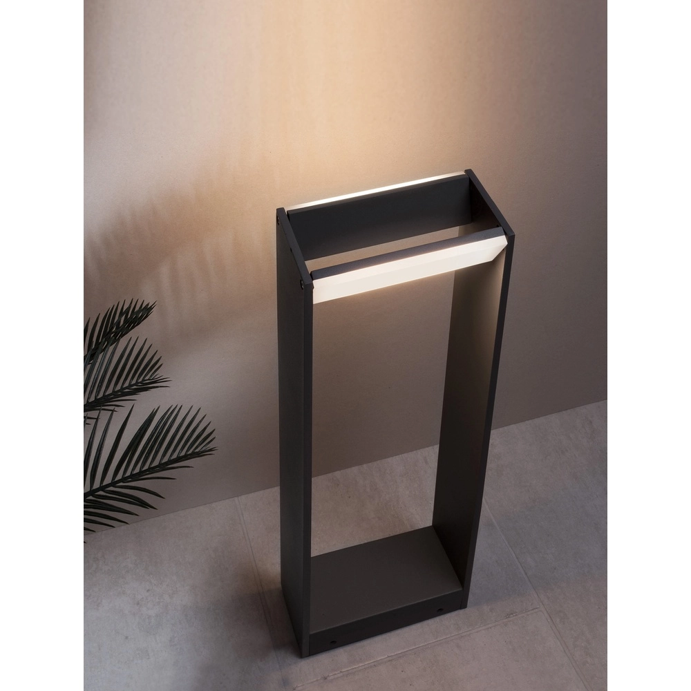 Directional garden lamp Twin grey