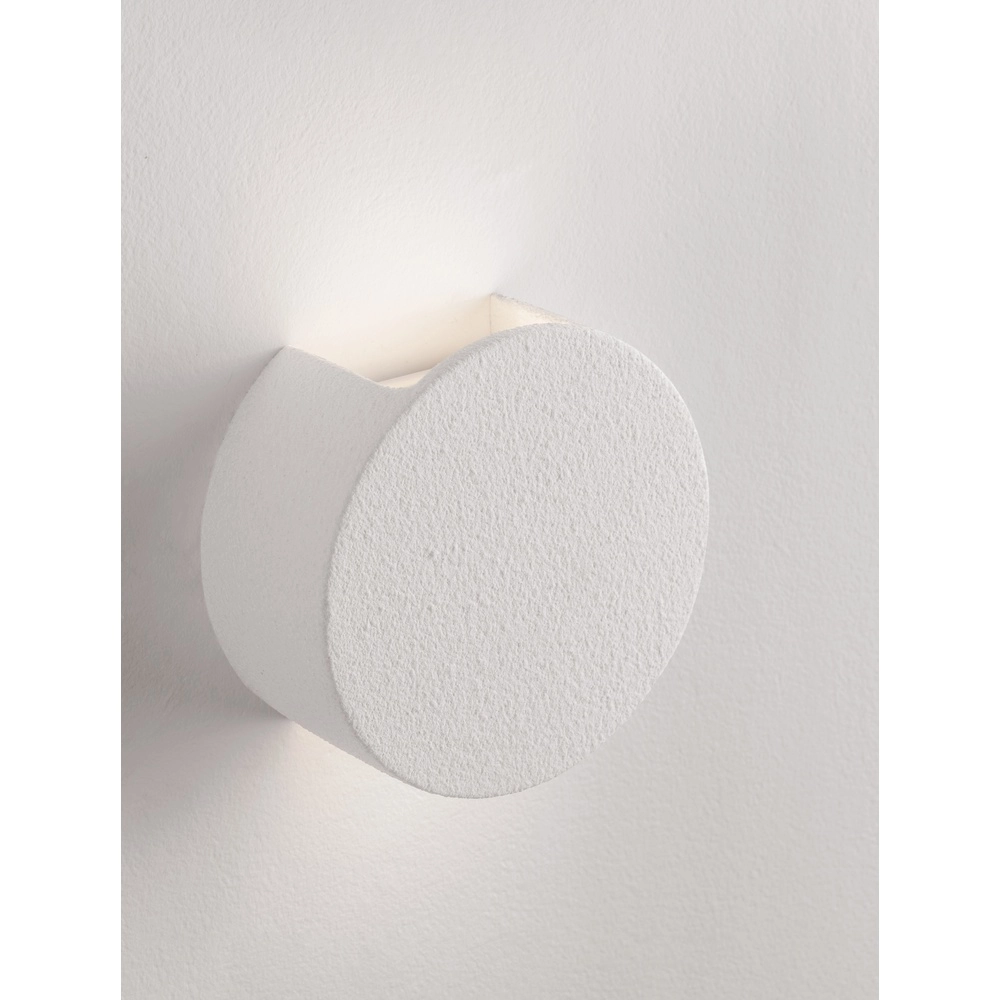 Round wall lamp Awa white Ø 15,5cm Lyora 5212017479266