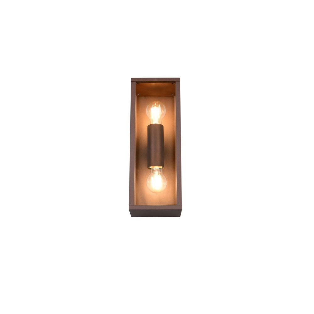 Modern wall lamp Garonne M rust brown Trio 4017807687392