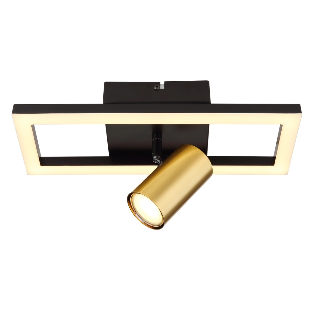 Design wall lamp Marrie black with gold Globo 9007371432172