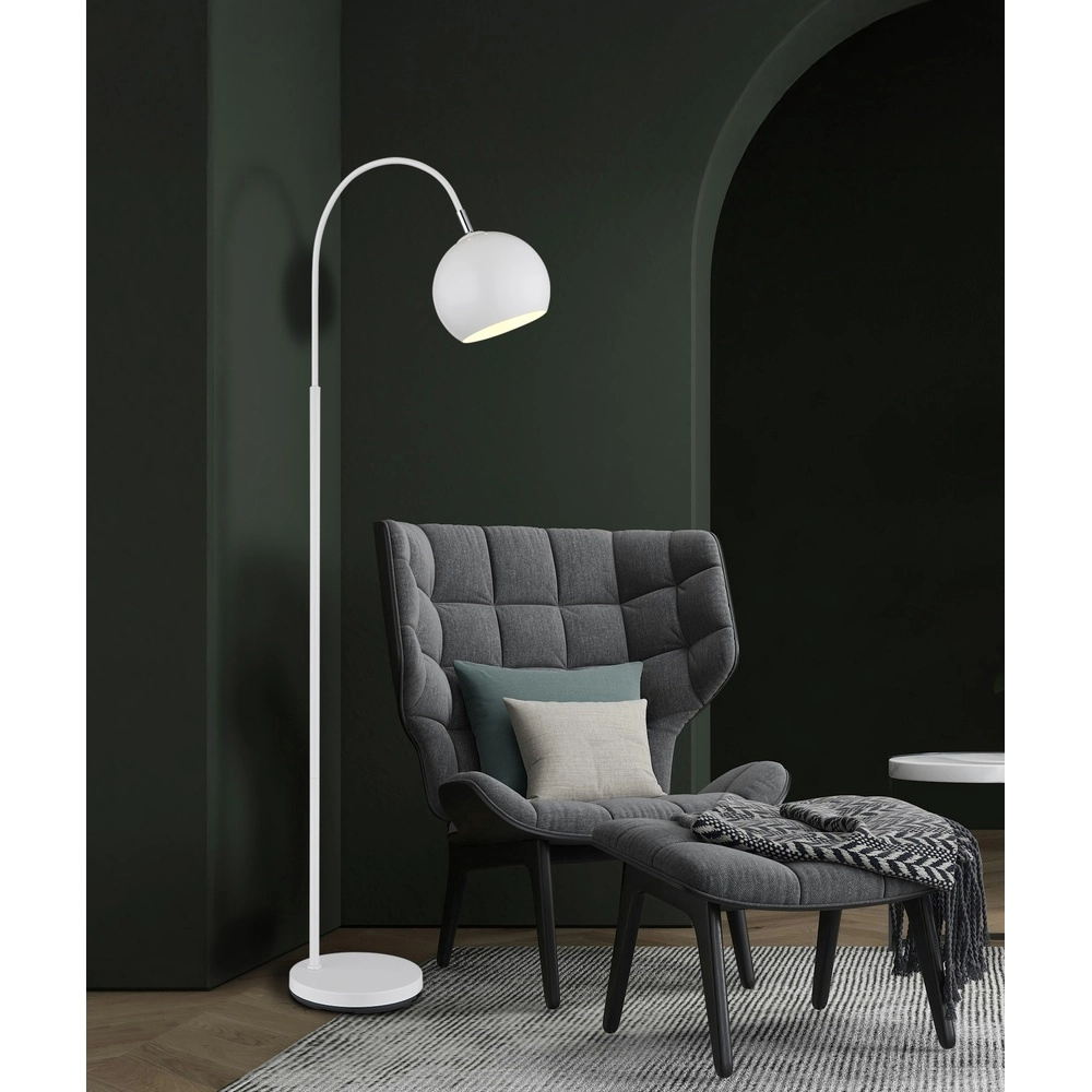 Design floor lamp Benno white Globo 9007371516933