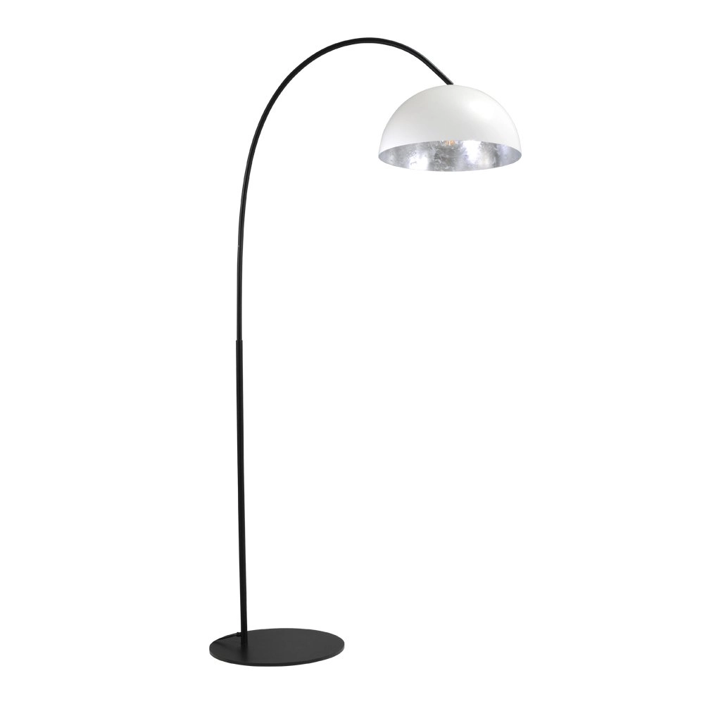 Floor lamp Industria 186 white with silver