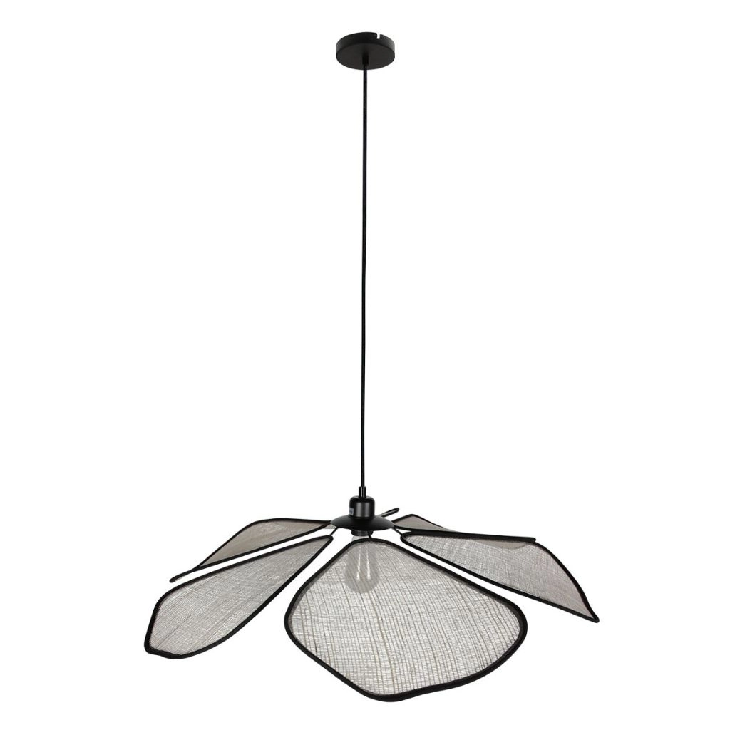 Pendant lamp Lumaflora Black Steinhauer 8712746181029