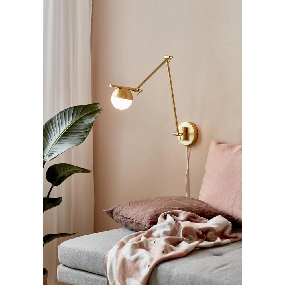 Wall lamp design Contina brass Nordlux 5704924001734