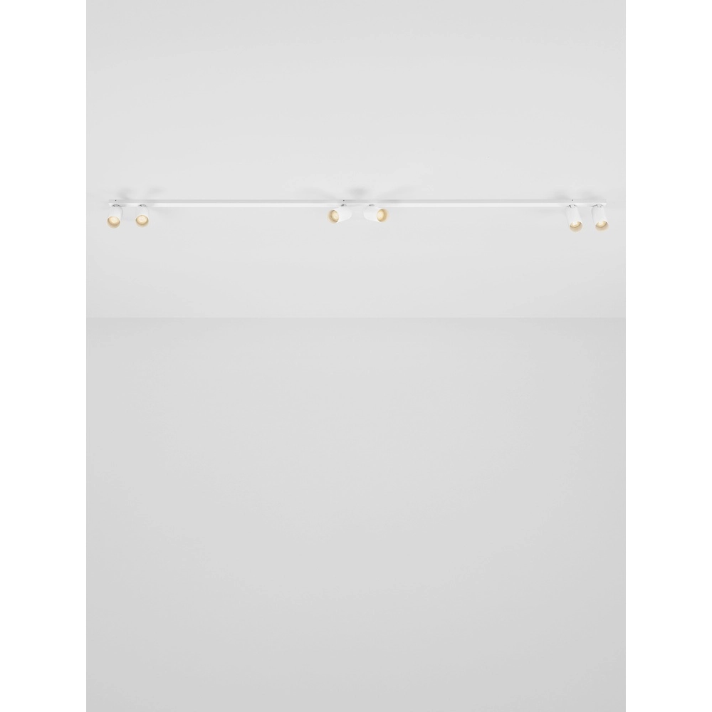 6-light ceiling lamp Oso white
