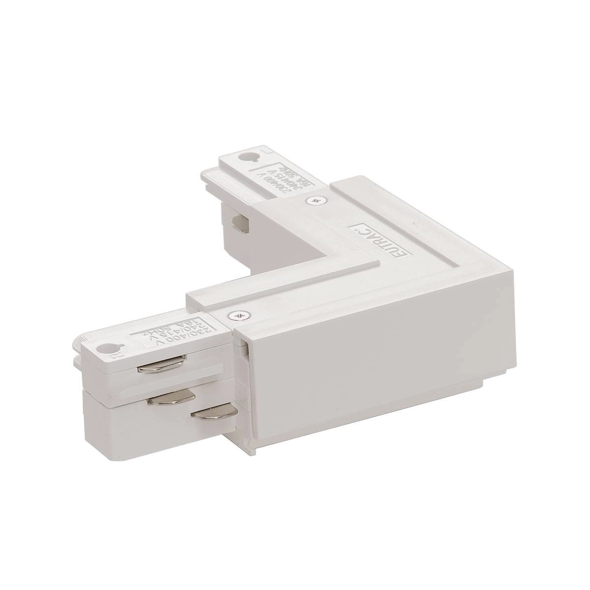 3-phase L-Connector 1 earth outside white