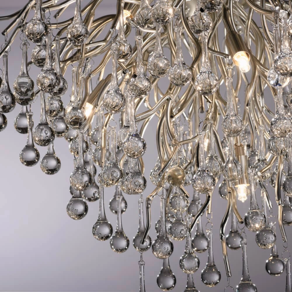 Chandelier Icicle metal 50cm Paul Neuhaus 4012248352090