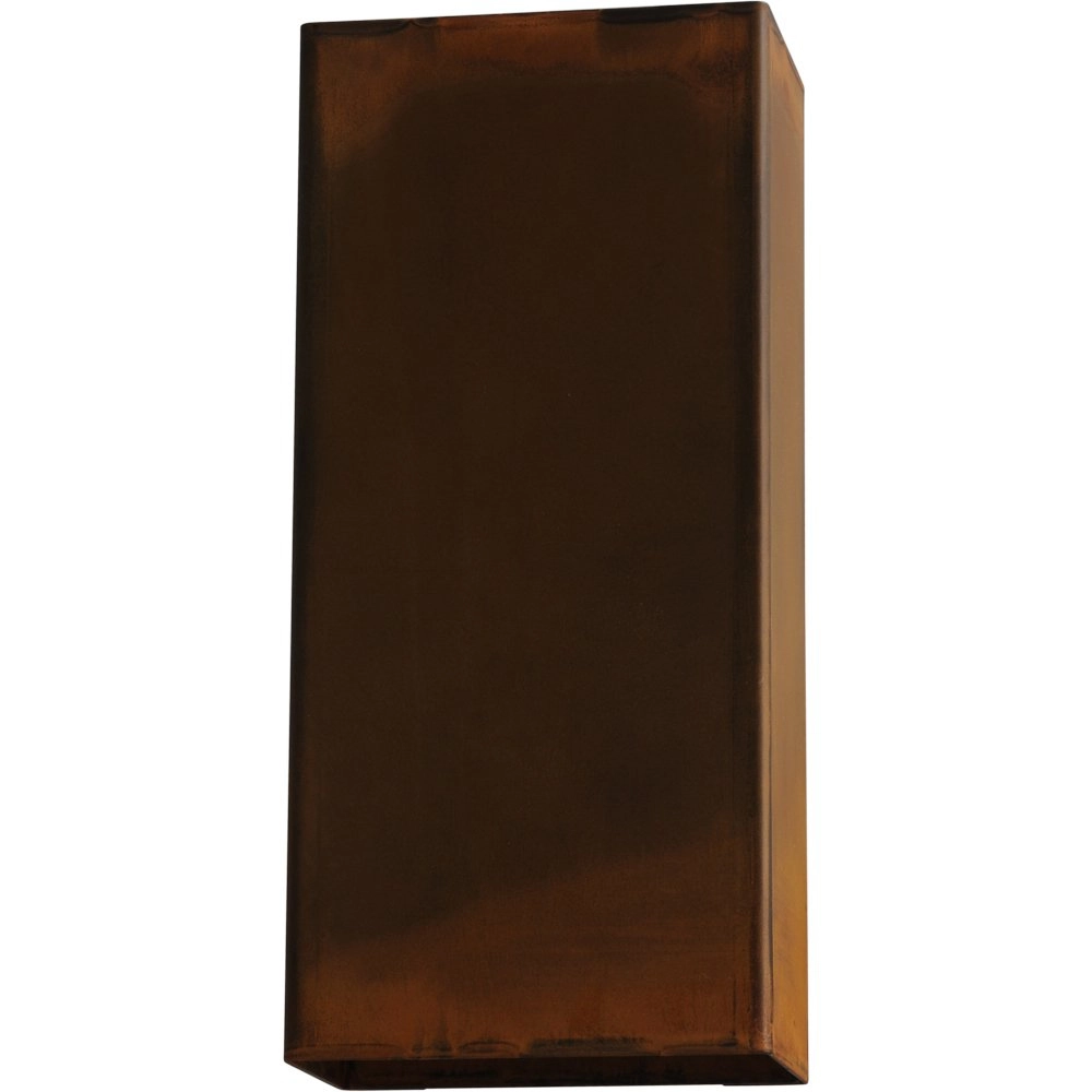 Wall lamp Metallico rust brown