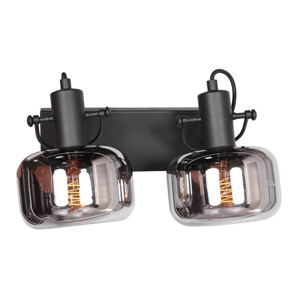 Double wall lamp Glaslic smoke glass Steinhauer 8712746174076
