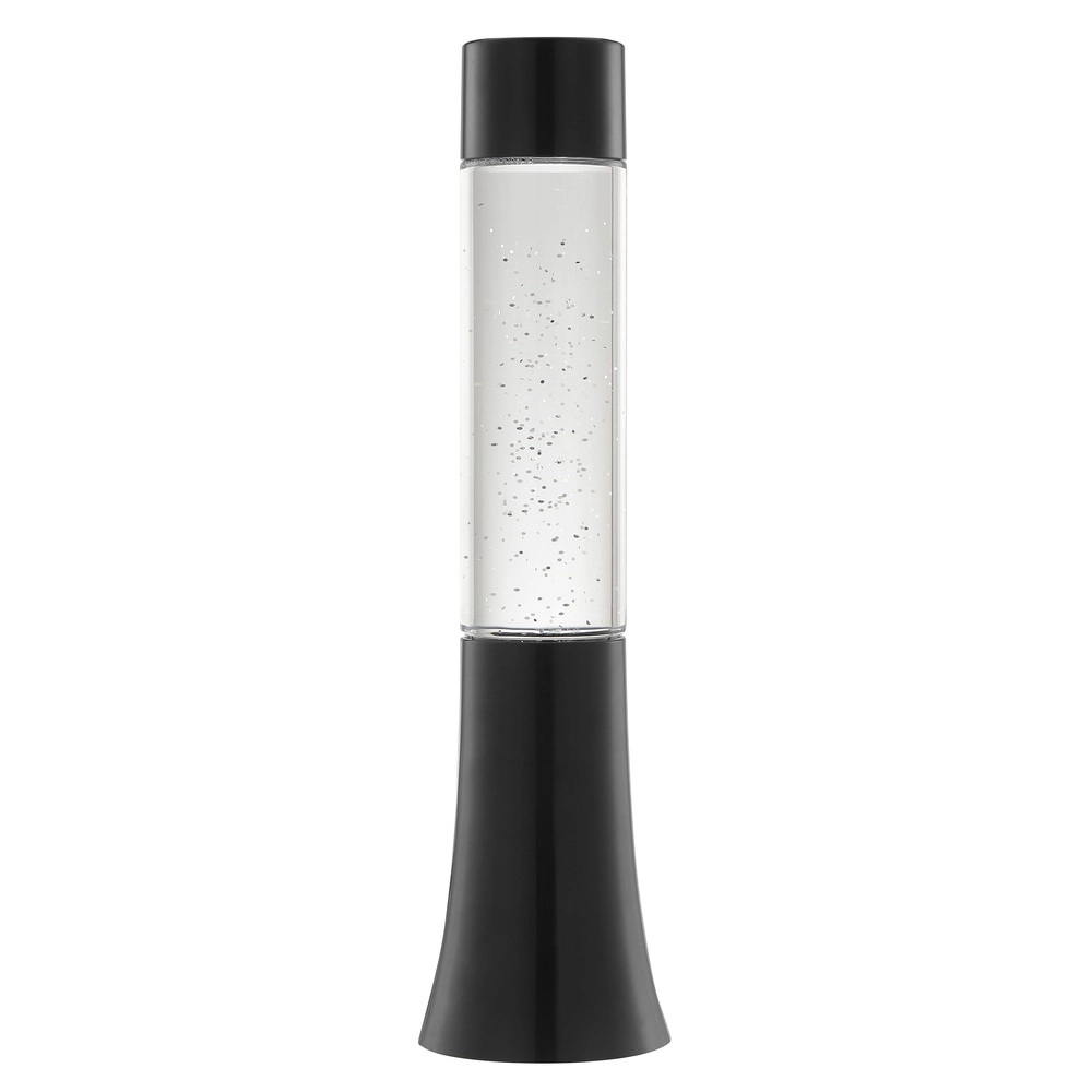 Lava lamp Glitter-Tower Black