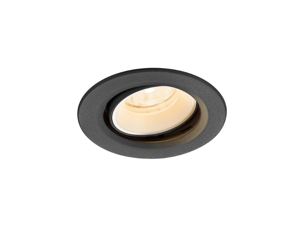Recessed spotlight Numinos Move XS black/white 2700K - 20deg SLV 4024163314282