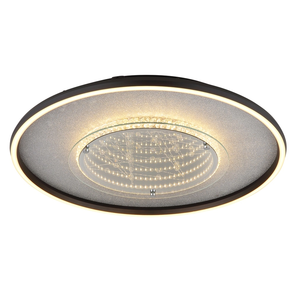 Ceiling lamp Mirrora black Ø 51,5cm Globo 9007371569854