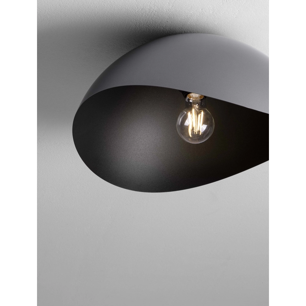 Ceiling lamp Opsi black Ø 40cm Lyora 5212017458049