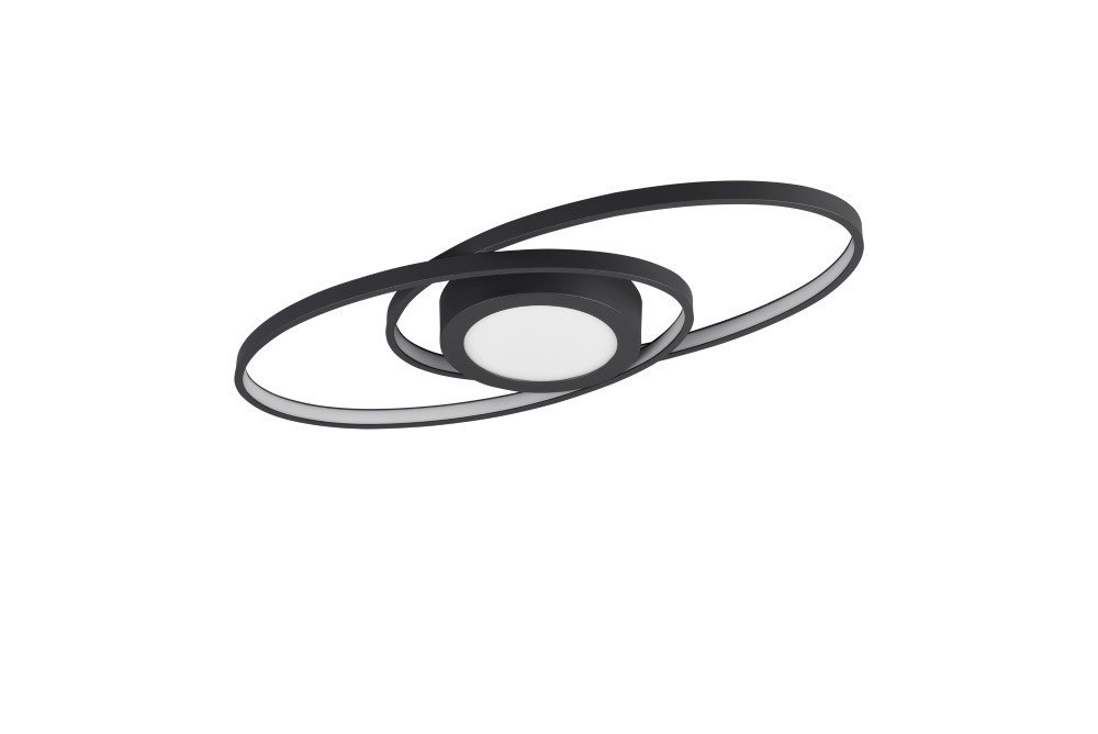 Modern ceiling lamp Galaxy black Trio 4017807446210