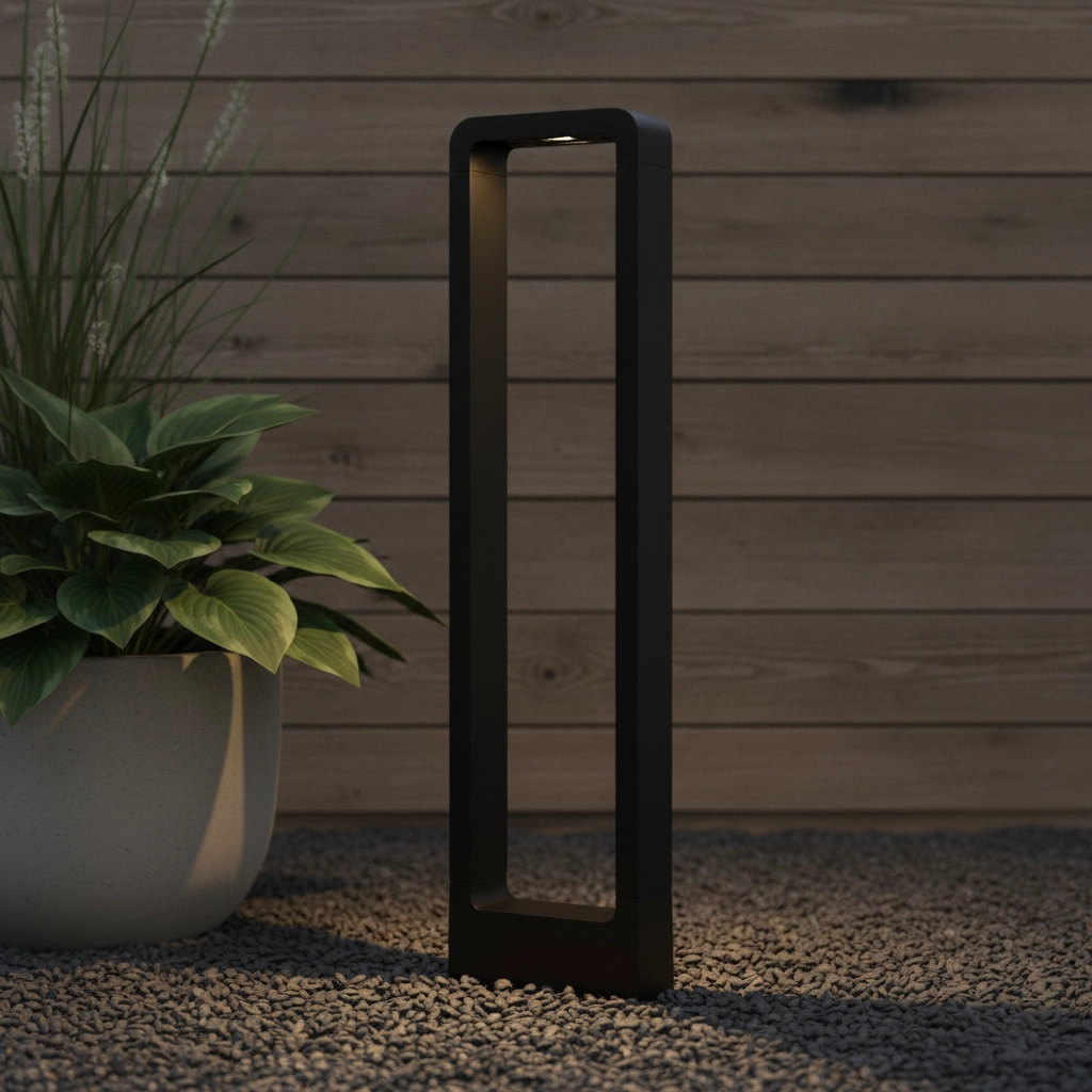 Design garden lamp Minimal black 65cm