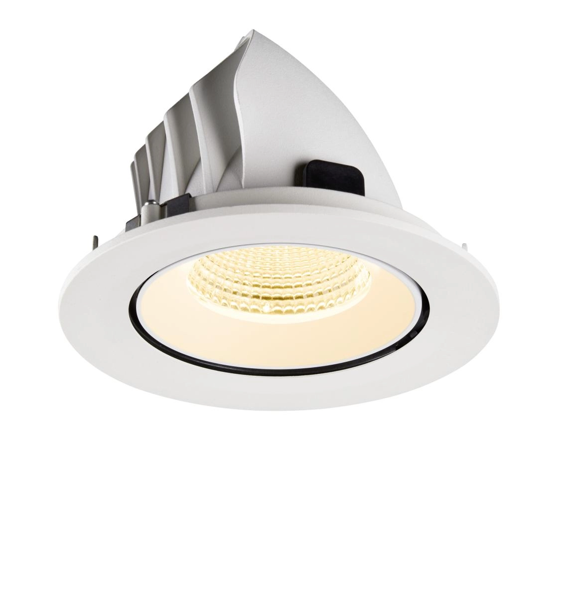 Recessed spotlight Numinos Gimble L white 3000K - 55deg SLV 4024163310178