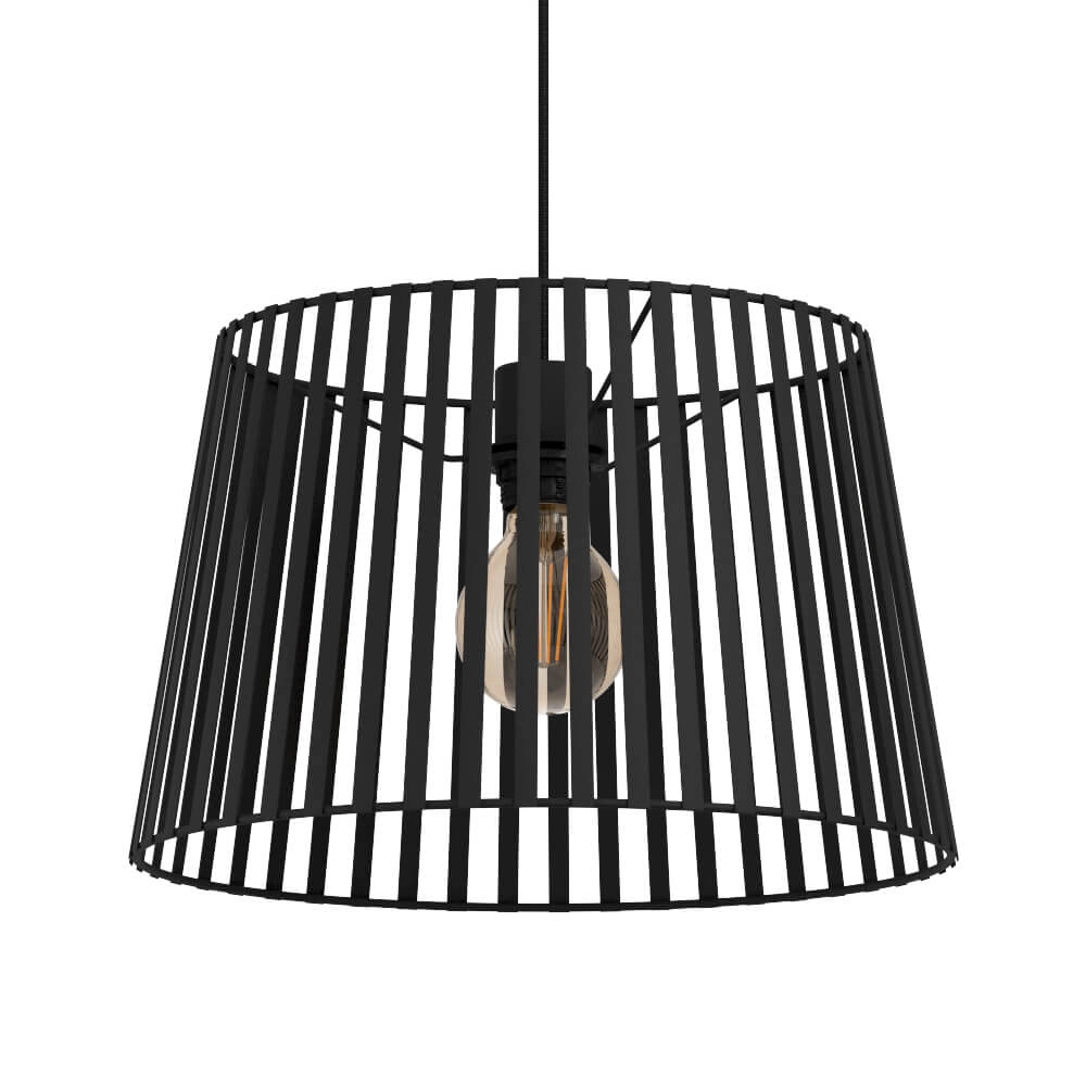 Black wire hanging lamp Bogota Stars of Light 9008606220748