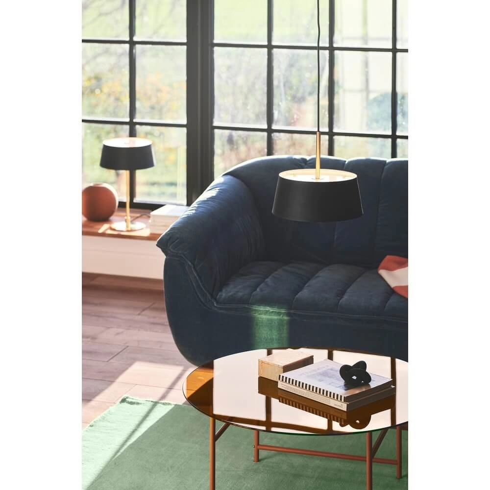 Sleek pendant lamp Clasi black Ø 29cm Nordlux 5704924015922